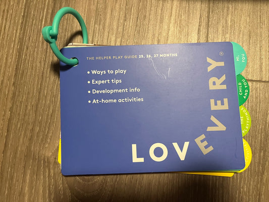 Lovevery “The Helper” Easy to Follow Tips Guide (25-27M)
