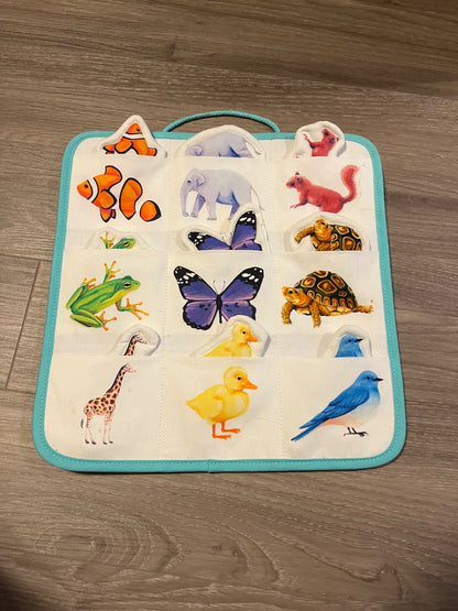 Quilted Critter Pocket Toy