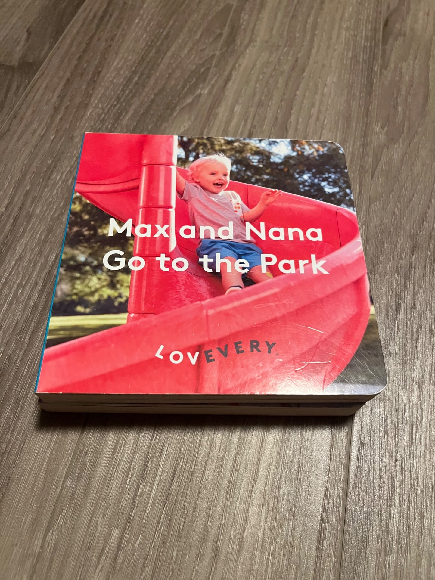 “Max and Nana Go To The Park” Lovevery Board Book