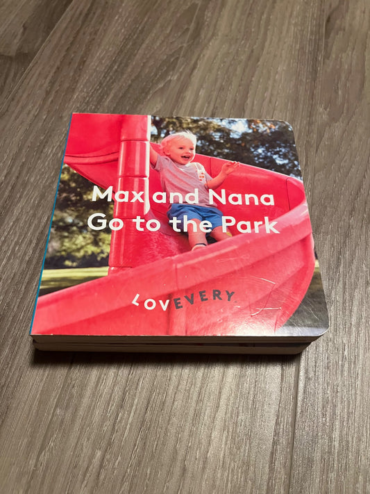 “Max and Nana Go To The Park” Lovevery Board Book