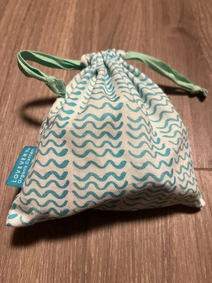 Threadable Bead Set & Cloth Drawstring Bag