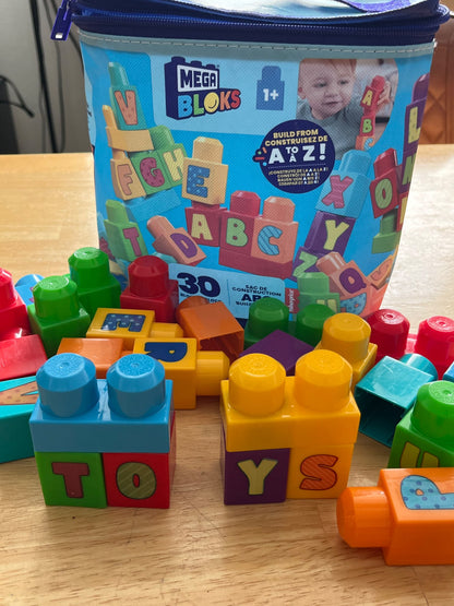 ABCs Mega Blocks