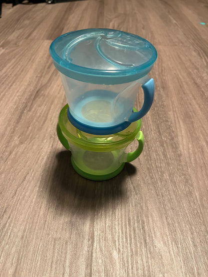 No Spill Munchkin Snack Cup Set (2)