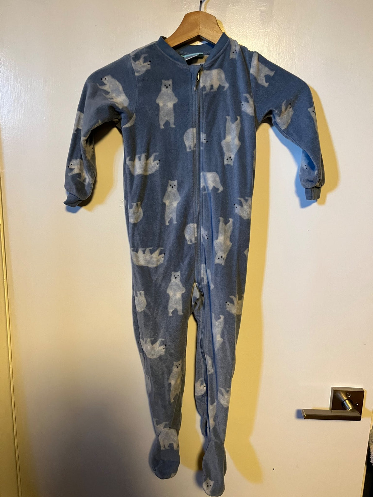Fleece Polar Bear PJ Set (2), Kids 3T