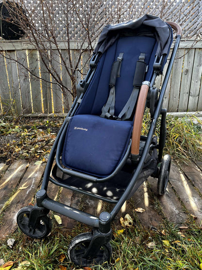 UppaBaby Cruz V2 Stroller with Toddler Rumble Seat + Accessories MSRP $1,200