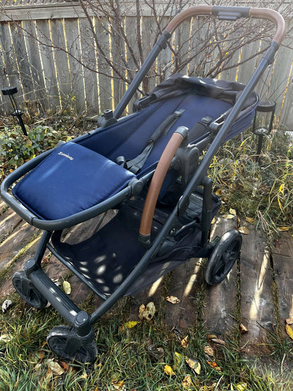UppaBaby Cruz V2 Stroller with Toddler Rumble Seat + Accessories MSRP $1,200