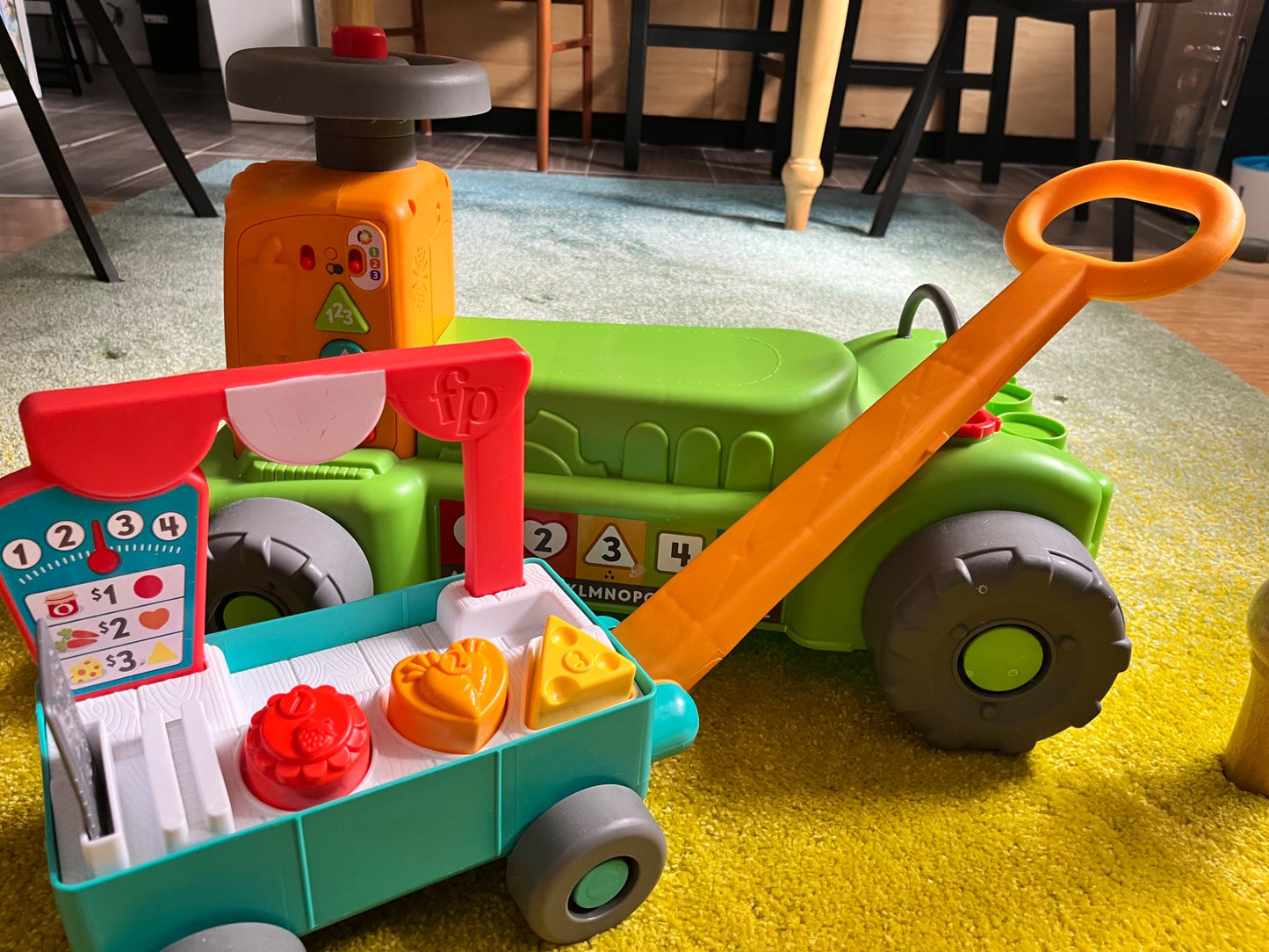 Farm to Market Tractor Ride On with Pull Wagon MSRP: $123