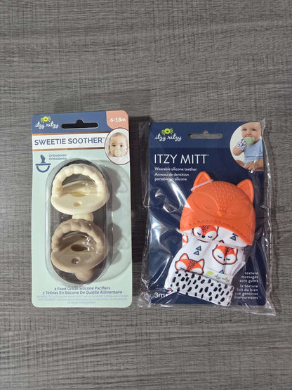 Itzy Mitt and Sweetie Soother Bundle 2/4