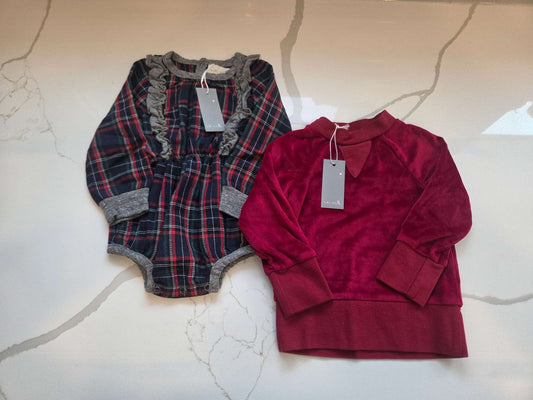 Miki Miette 9m Holiday Bundle, Kids 9 Month (6-9M)