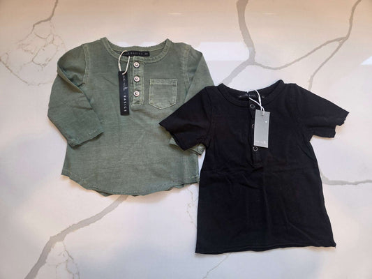 Miki Miette 6m Shirt Bundle , Kids 6 Month (3-6M)