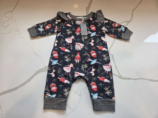 Miki Miette Newborn Holiday Jumpsuit, Kids Newborn