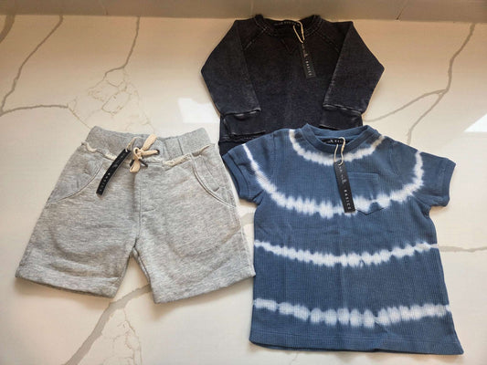 Miki Miette 12m Short Bundle, Kids 12 Month (9-12M)