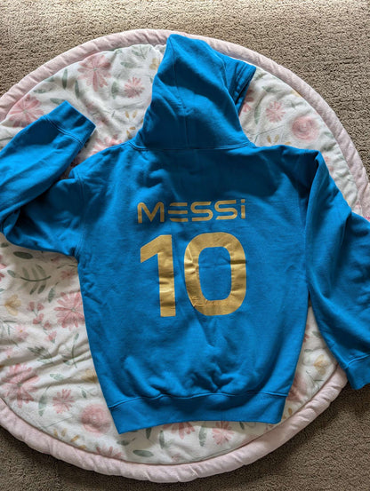 Messi Soccer hoodie, Kids 10