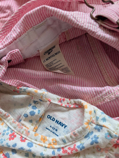 6-12 month summer outfit, Kids 12 Month (9-12M)