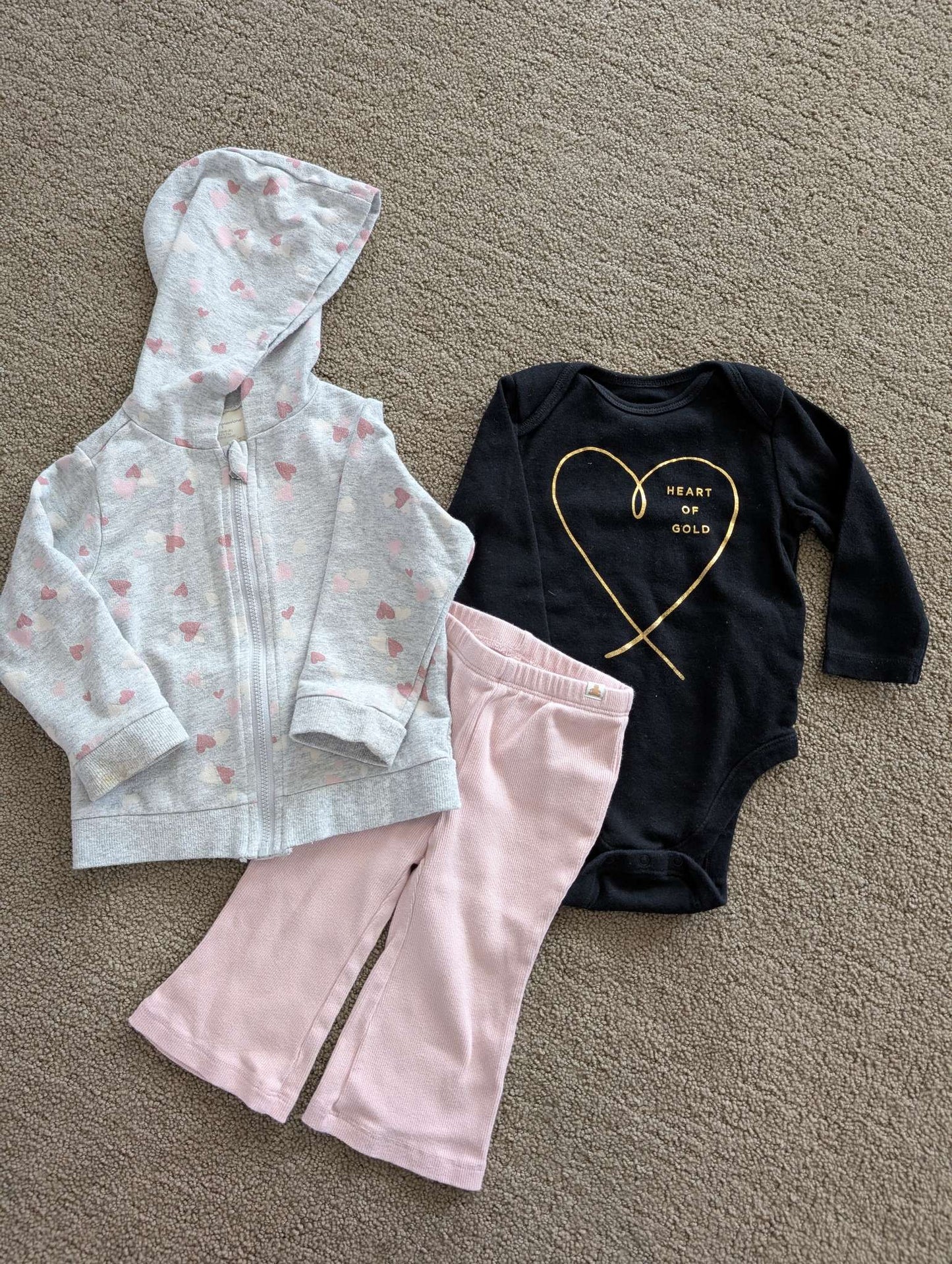 6-12 month Baby girl outfit, Kids 12 Month (9-12M)