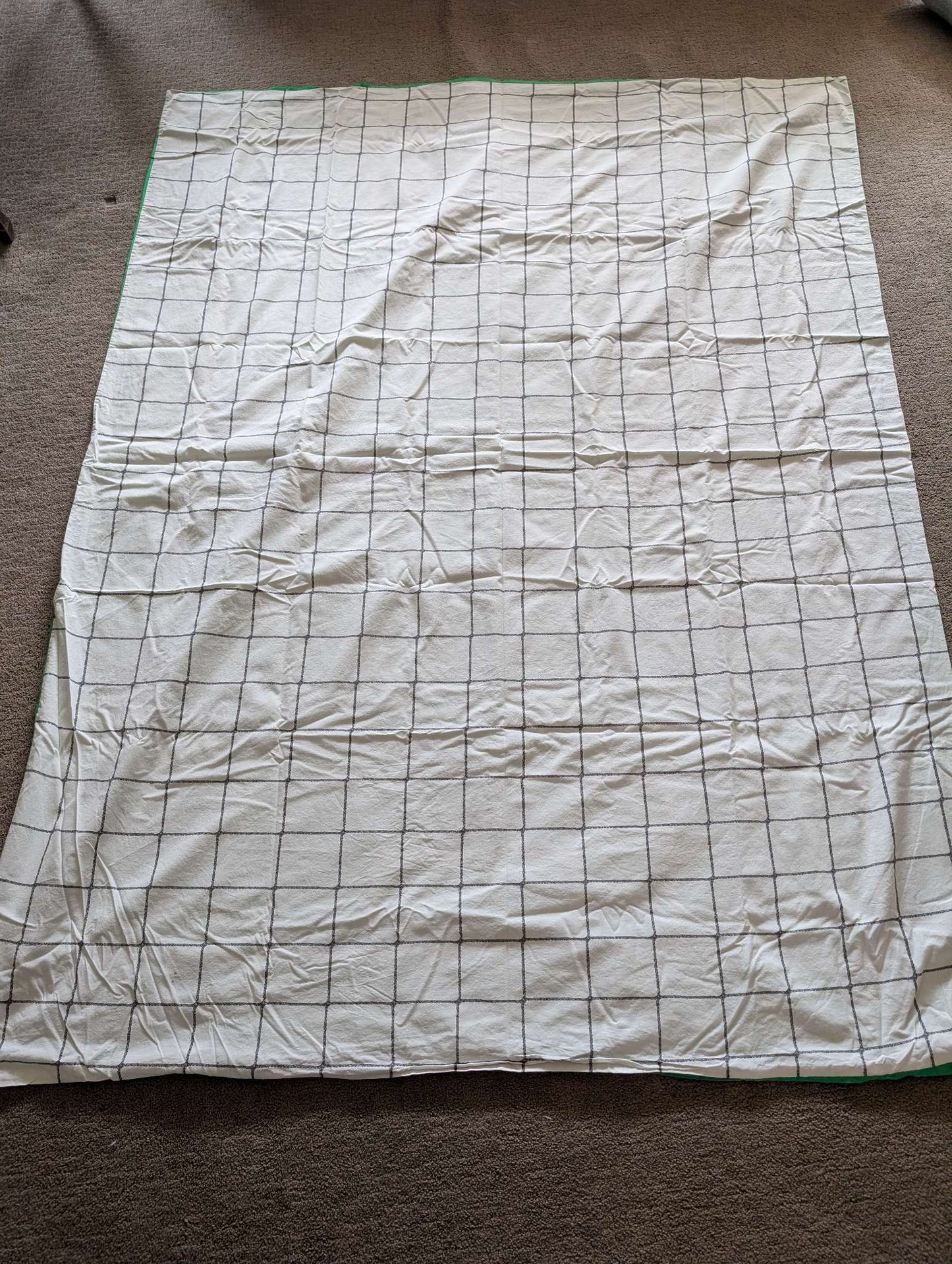 Double bed soccer theme duvet cover
