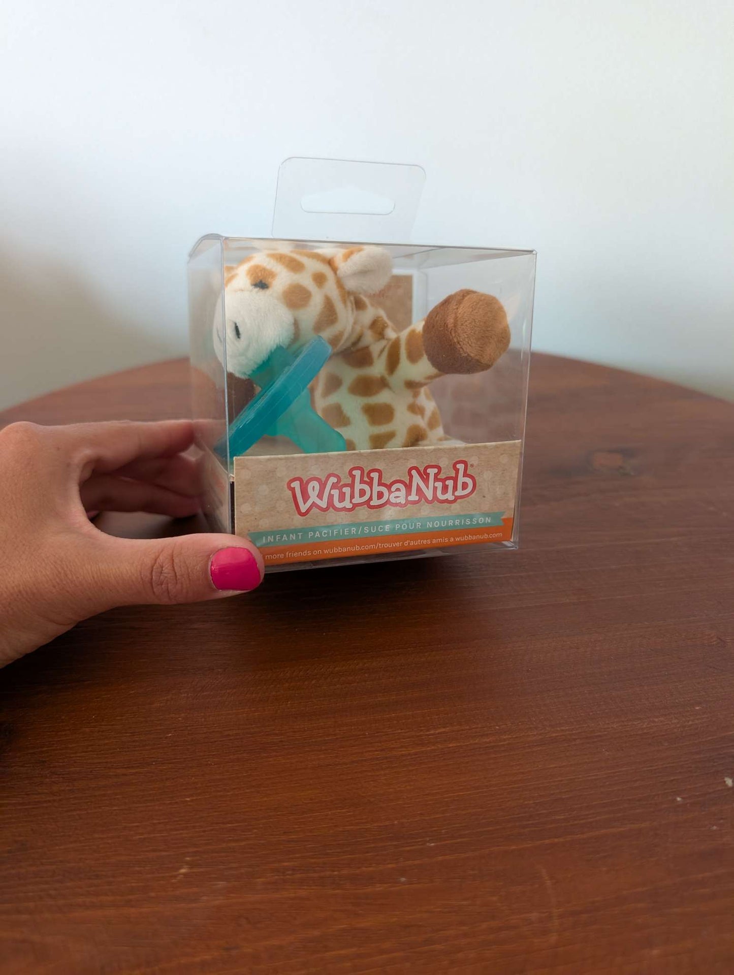 Soother with attached stuffy