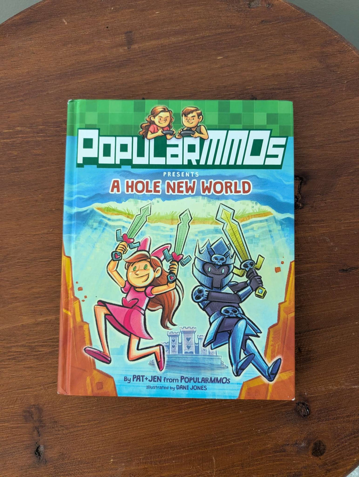 hard cover mine craft story