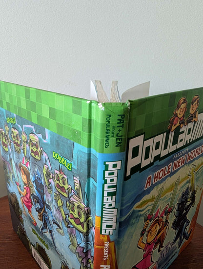 hard cover mine craft story