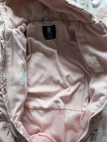 floral pink 6-12 month snow suit, Kids 12 Month (9-12M)