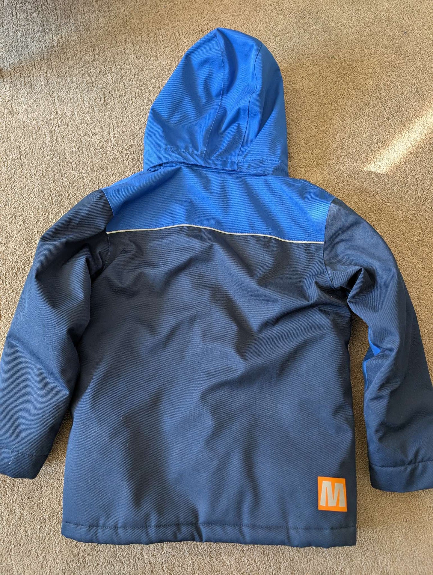 size 12 Boys Monster Blue Winter jacket, Kids 12