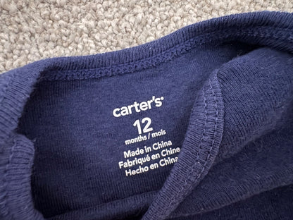 Carter’s Graphic Bodysuits, 3 Pieces (Auntie, Mommy, Daddy), 12 months, Kids 12 Month (9-12M)