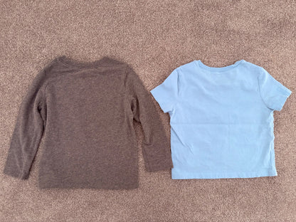 Old Navy Hello Kitty Unisex Graphic Shirts for Toddler, 2 Shirts, 2T, Kids 2T