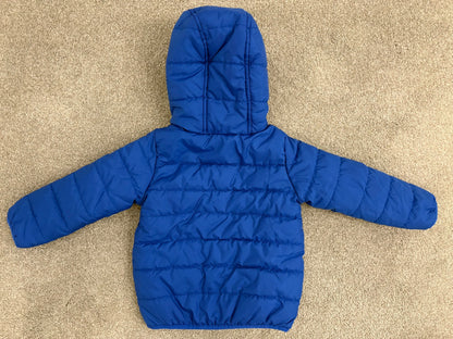 Carter’s Toddler Packable Puffer Jacket, Blue, 2T, Kids 2T
