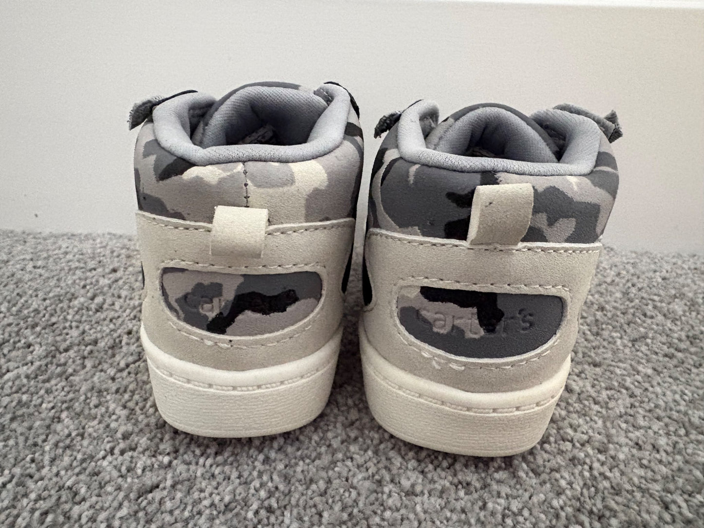 Carter’s Toddler High-Top Sneakers, Size 7, Shoes 7 (Walkers:12-24 mth)
