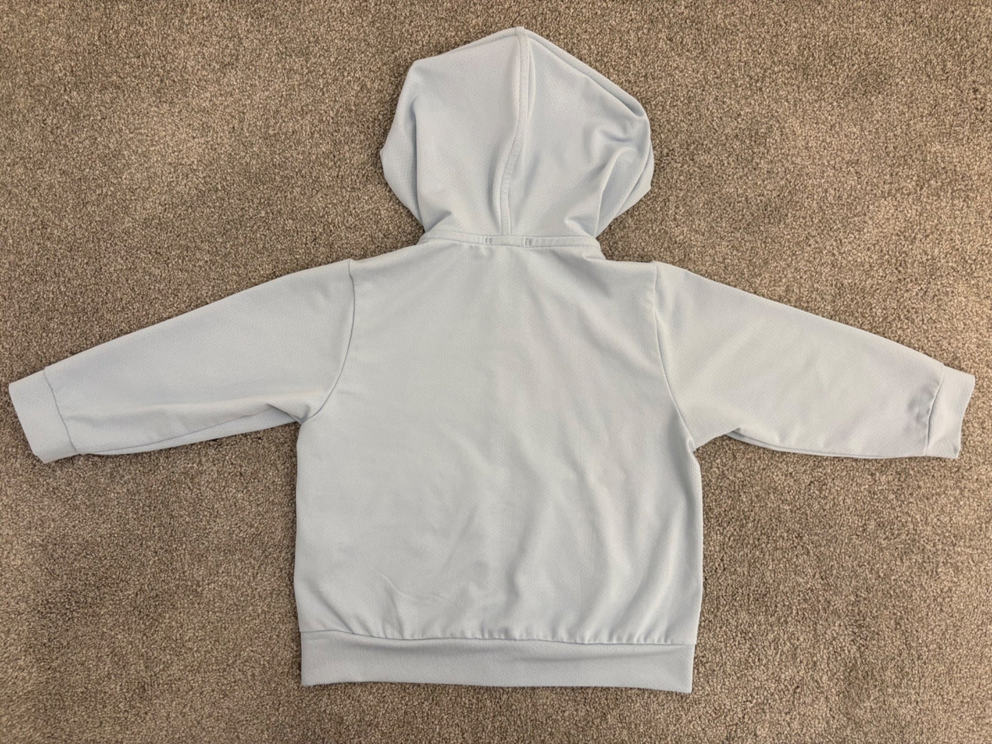 Uniqlo Baby AIRism UV Protection Full-Zip Hoodie, Light Blue, 18-24 months, Kids 24 Month (18-24M)