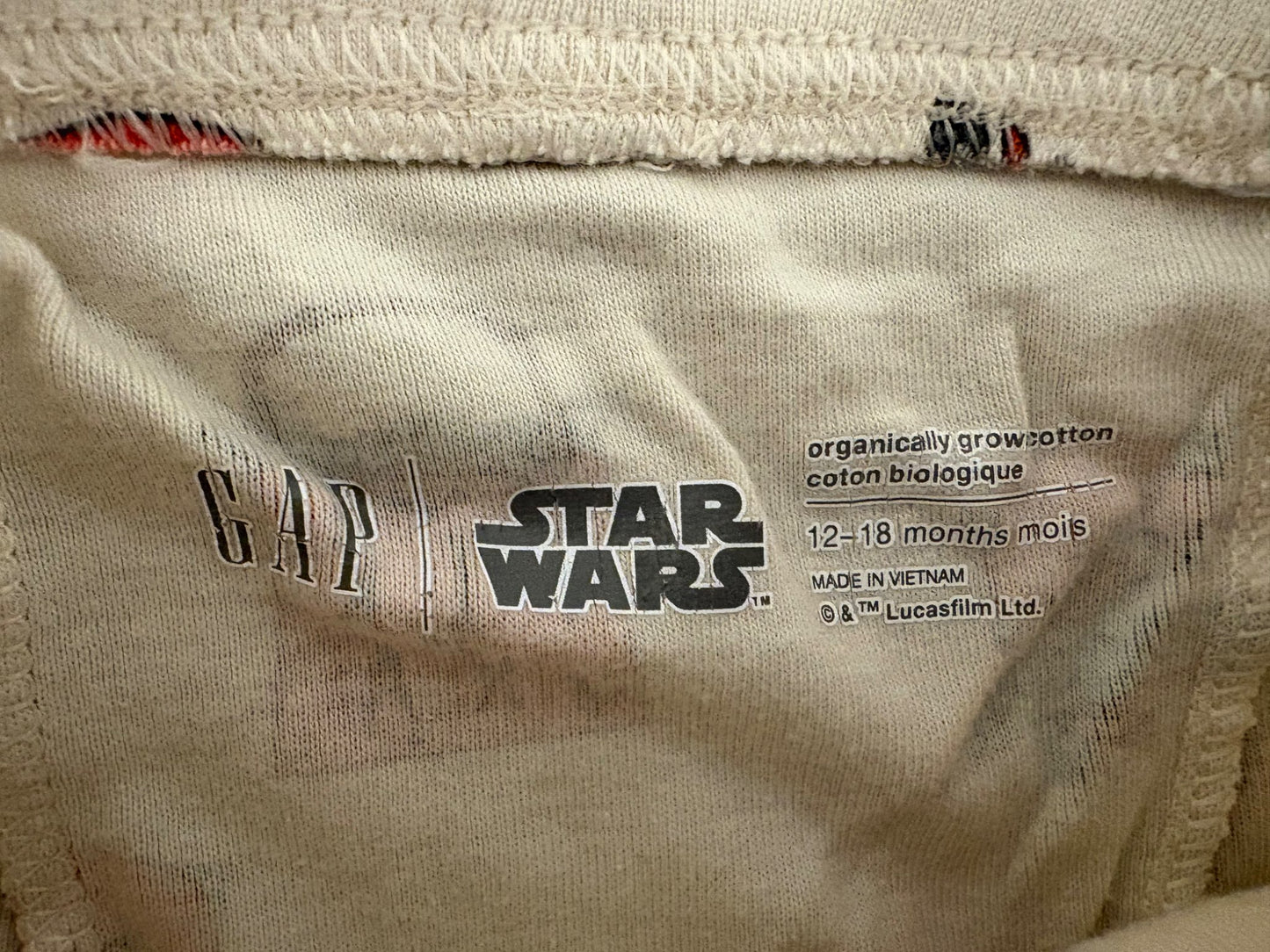 Baby Gap Star Wars 100% Organic Cotton Halloween Grogu PJ Set, 12-18 months, Kids 18 Month (12-18M)