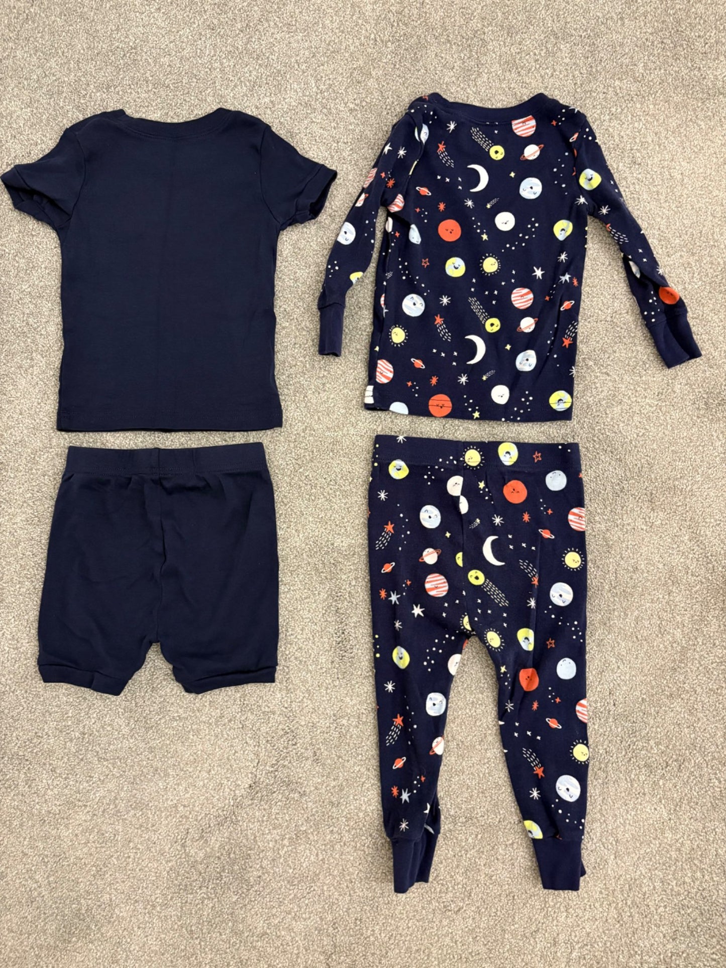 Old Navy Unisex 4-Piece Graphic Pajama Set for Toddler, Reach for the Stars, 18-24 months, Kids 24 Month (18-24M)