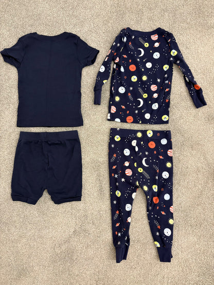 Old Navy Unisex 4-Piece Graphic Pajama Set for Toddler, Reach for the Stars, 18-24 months, Kids 24 Month (18-24M)