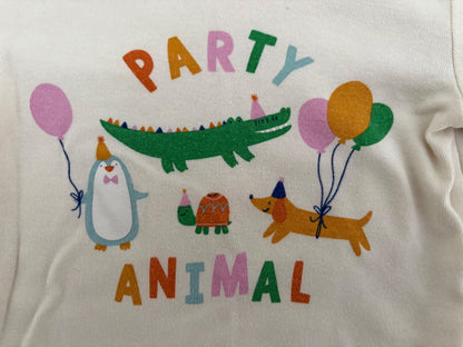 Old Navy Unisex Printed Snug-Fit Pajama Set for Toddler, Party Animal, 3T, Kids 3T
