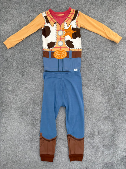Gap × Disney Baby Organic Cotton Toy Story PJ Set, Woody, 3 years, Kids 3T