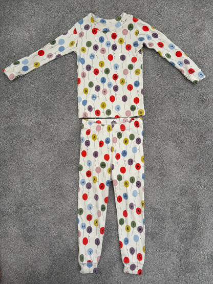 Baby Gap Toddler Organic Cotton Birthday PJ Set, 3 years , Kids 3T