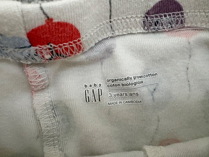 Baby Gap Toddler Organic Cotton Birthday PJ Set, 3 years , Kids 3T