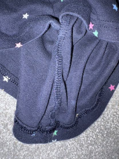 Baby Gap Toddler Organic Brushed Cotton PJ Set, Navy Multi-Star, 3 years, Kids 3T