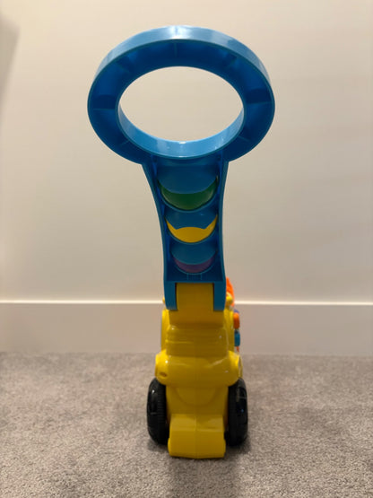VTech Pop-a-Balls Push & Pop Bulldozer, English Version, 1-3 years