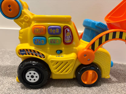 VTech Pop-a-Balls Push & Pop Bulldozer, English Version, 1-3 years