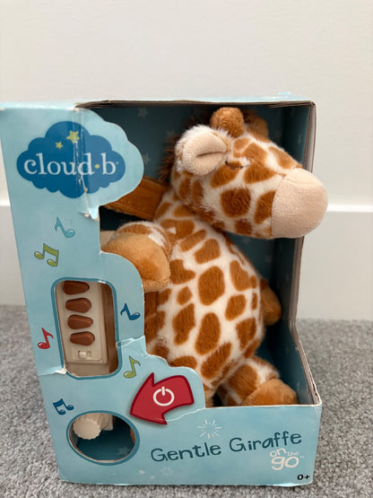 Cloud B Gentle Giraffe On The Go, Newborn, New in box