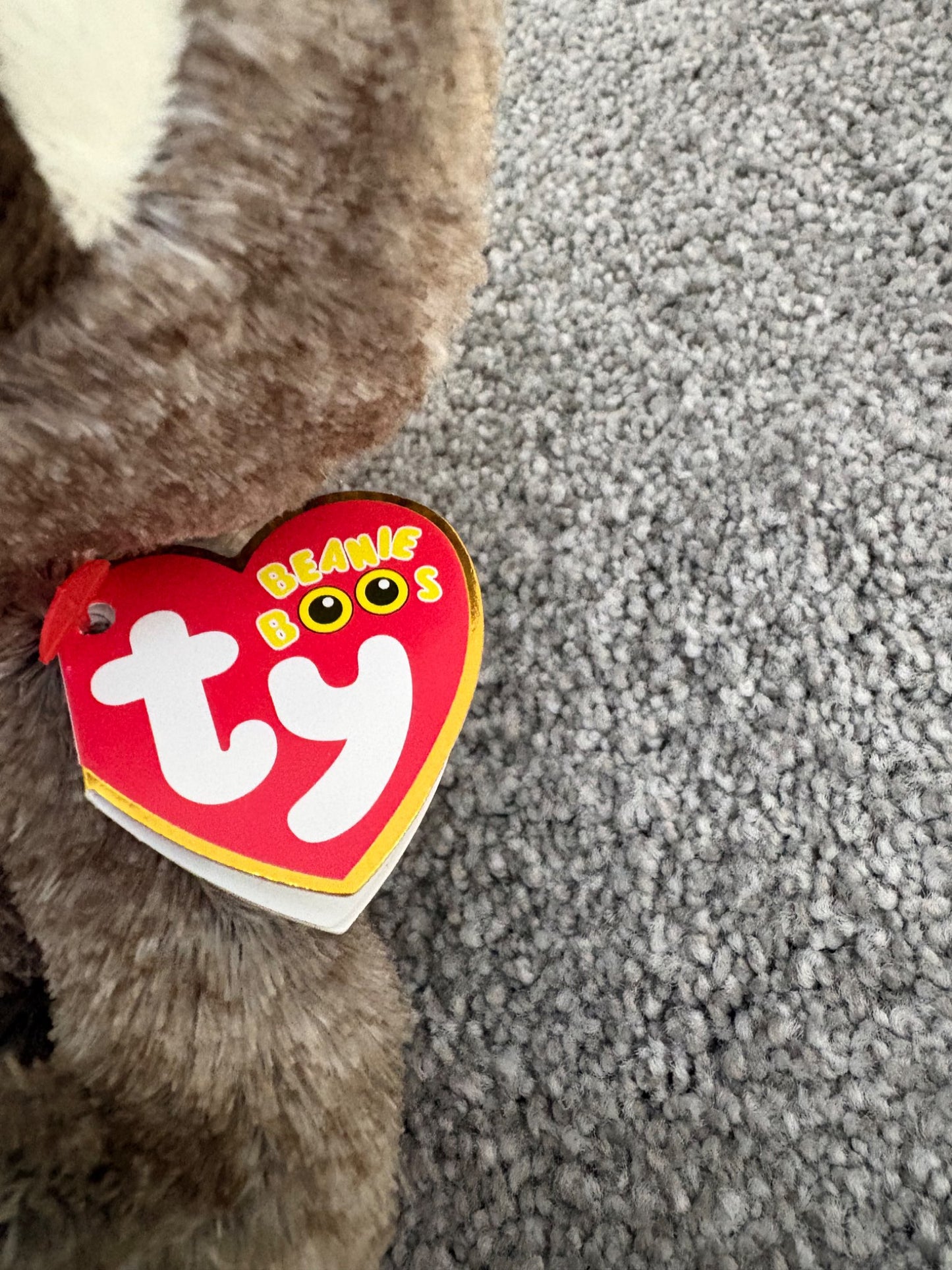 Ty Beanie Boos Dangler Sloth, NWT