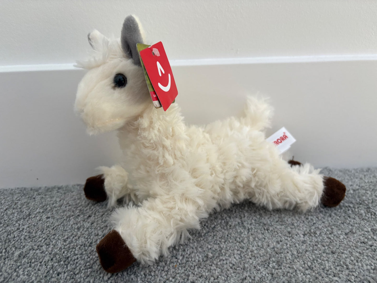 Aurora Llama Mini Flopsie Plush Stuffed Animal, NWT