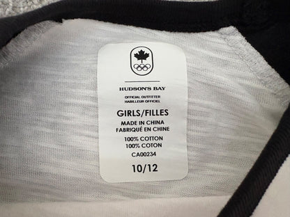 Hudson’s Bay 2020 Tokyo Summer Olympics Girls Long Sleeve Shirt, Size 10/12, NWT, Kids 12