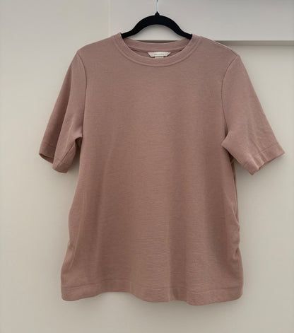 H&M MAMA Ribbed T-shirt, Pink, Size M, NWOT, Maternity M (8-10)