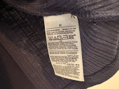 Old Navy Maternity Sleeveless Slub-Knit Twist-Front Double-Layer Nursing T-Shirt, Volcanic Glass, Size M, Maternity M (8-10)