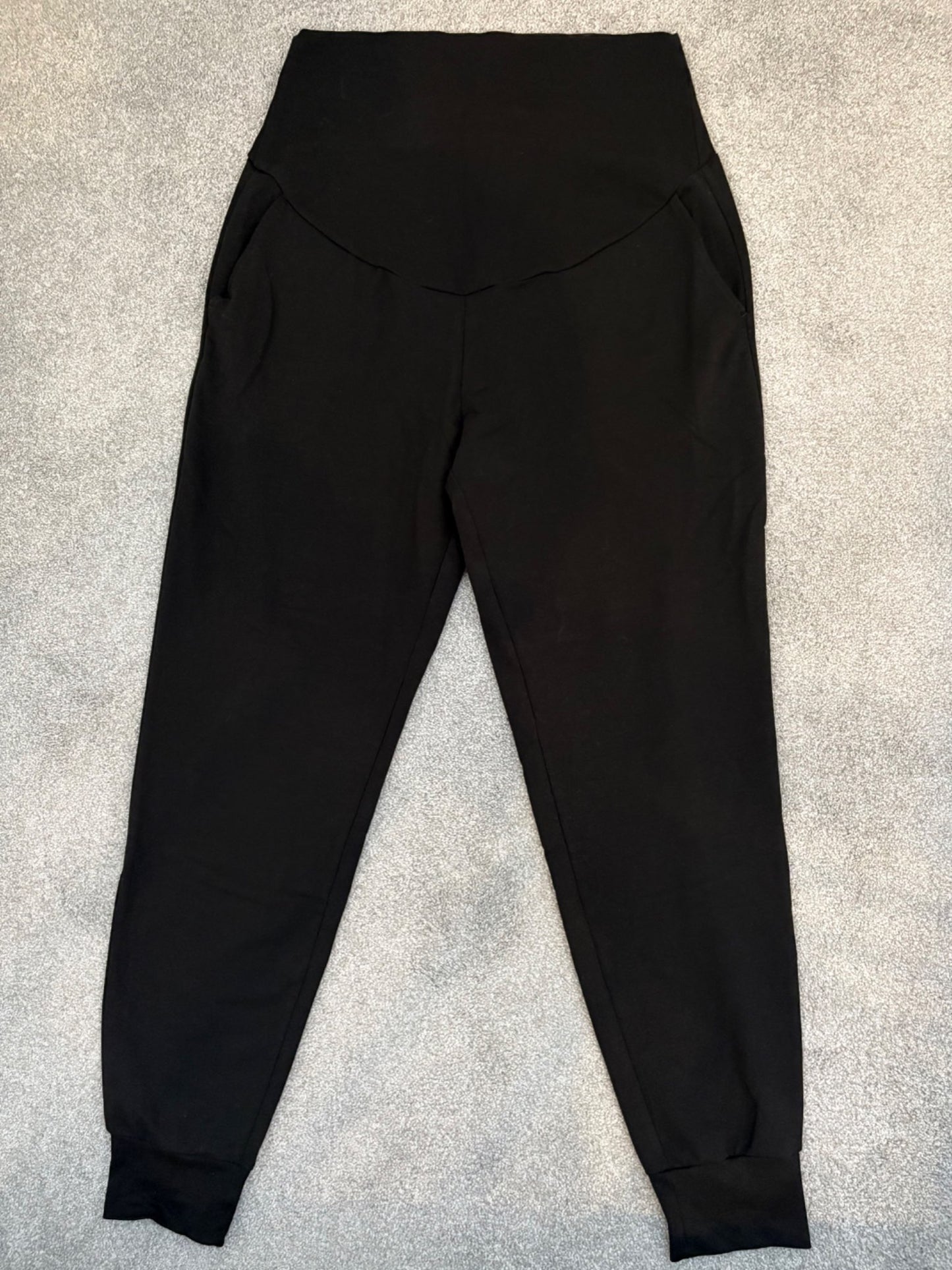 H&M MAMA Joggers, Black, Size L, Maternity L (12-14)
