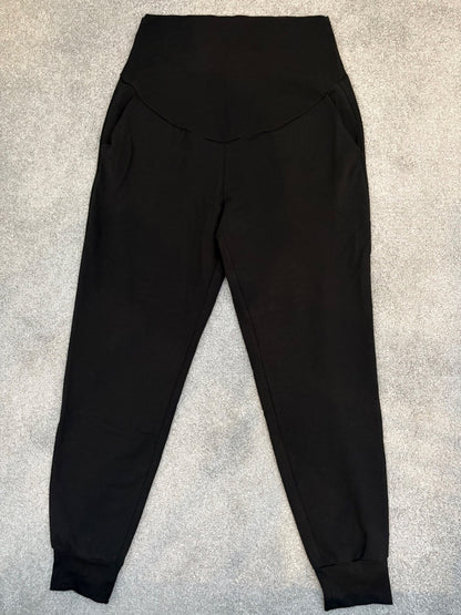 H&M MAMA Joggers, Black, Size L, Maternity L (12-14)