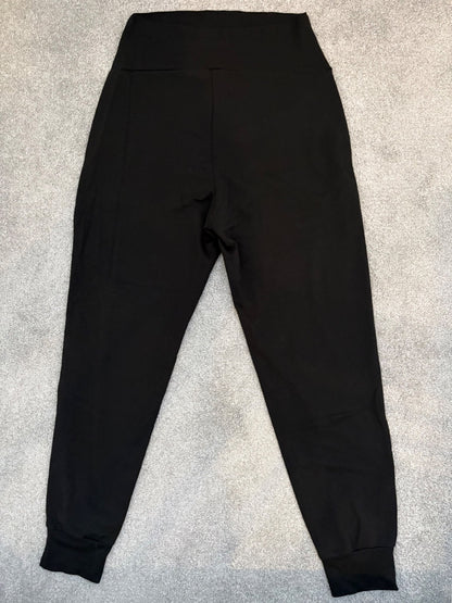 H&M MAMA Joggers, Black, Size L, Maternity L (12-14)