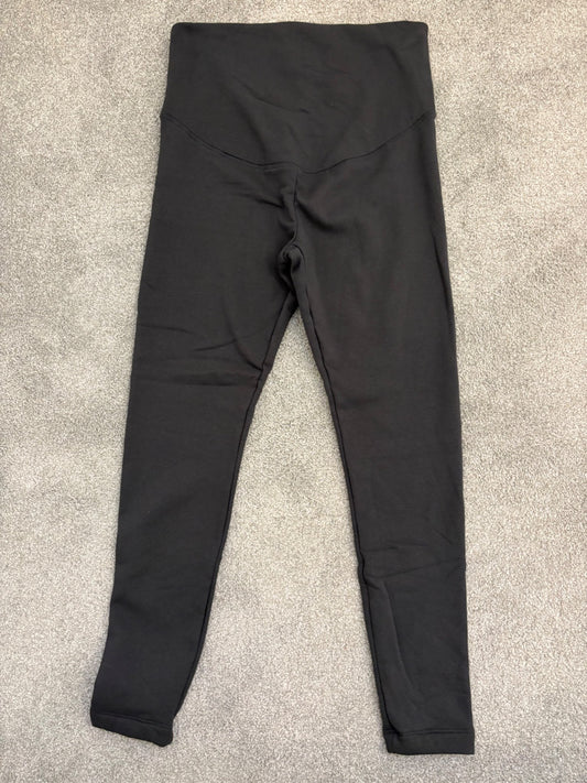 Old Navy Maternity Full Panel Fleece-Lined Leggings, Grey, Size M, Maternity M (8-10)